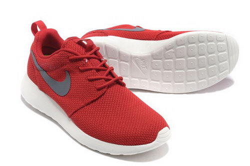 Nike Roshe Run Mens Shoes Breathable For Summer Red Australia